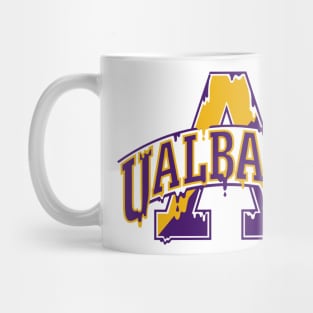 University at Albany dripping logo Mug